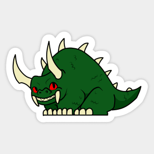 Compendium of Arcane Beasts and Critters - Hodag (textless) Sticker